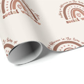 Geschenke für den Abschluss der Sozialarbeiter Geschenkpapier (Rolleneckpunkt)