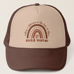 Geschenke für den Abschluss der Sozialarbeiter Truckerkappe