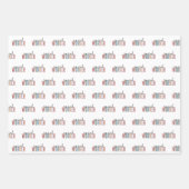 Geschenke für den Abschluss von Sozialarbeitern Geschenkpapier Set (Vorderseite)