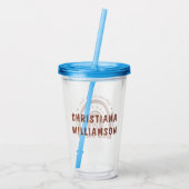 Geschenke für den Abschluss zur Bewertung von Sozi Acryltrinkbecher (Rückseite)