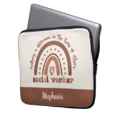 Geschenke für den Abschluss zur Bewertung von Sozi Laptopschutzhülle (Vorderseite Links)