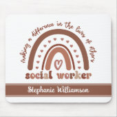 Geschenke für den Abschluss zur Bewertung von Sozi Mousepad (Vorne)