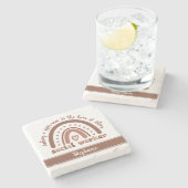 Geschenke für den Abschluss zur Bewertung von Sozi Steinuntersetzer (Seitenansicht)