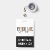 Geschenke für den benutzerdefinierten Patientenbet Ausweis (Vorderseite mit Ausziehbar)