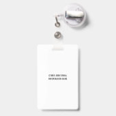 Geschenke für den benutzerdefinierten Patientenbet Ausweis (Rückseite mit Ausziehbar)