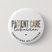 Geschenke für den benutzerdefinierten Patientenbet Button (Vorderseite)