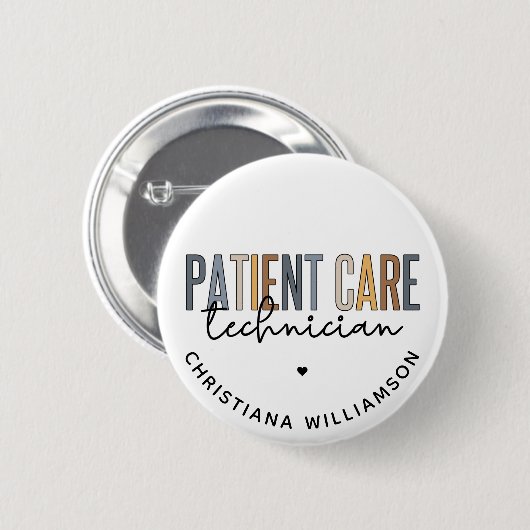 Geschenke für den benutzerdefinierten Patientenbet Button (Vorne & Hinten)