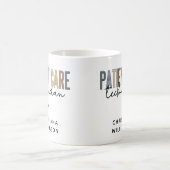 Geschenke für den benutzerdefinierten Patientenbet Kaffeetasse (Mittel)