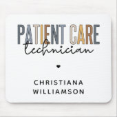 Geschenke für den benutzerdefinierten Patientenbet Mousepad (Vorne)