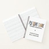 Geschenke für den benutzerdefinierten Patientenbet Notizblock (Innenseite)