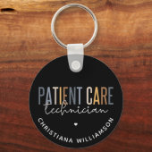 Geschenke für den benutzerdefinierten Patientenbet Schlüsselanhänger (Vorderseite)