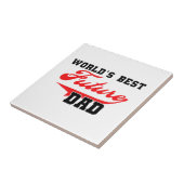 Geschenke für den besten Vater der Welt Fliese (Seite)