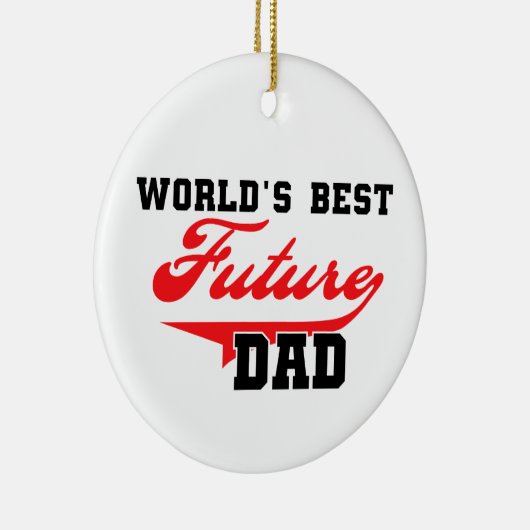 Geschenke für den besten Vater der Welt Keramikornament (Rechts)