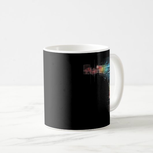 Geschenke für den Computerleitungstechniker - Comp Kaffeetasse (VorderseiteRechts)