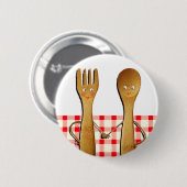 Geschenke für den Junggesellinnenabschied Button (Vorne & Hinten)