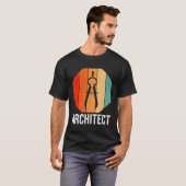 Geschenke für den Kompass-Architekturkompass für S T-Shirt (Vorne ganz)