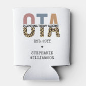 Geschenke für den OTA-Assistenten für Arbeitsthera Dosenkühler (Rückseite)