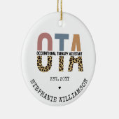Geschenke für den OTA-Assistenten für Arbeitsthera Keramik Ornament (Rechts)