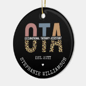 Geschenke für den OTA-Assistenten für Arbeitsthera Keramik Ornament (Links)