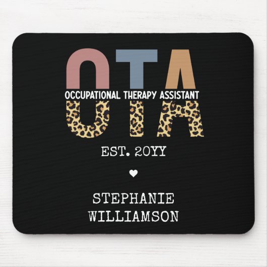 Geschenke für den OTA-Assistenten für Arbeitsthera Mousepad (Vorne)