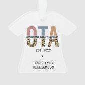 Geschenke für den OTA-Assistenten für Arbeitsthera Ornament (Vorderseite)