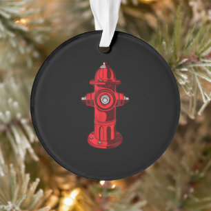 Geschenke für den roten grafischen Brandschutz Ornament