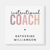 Geschenke für den Trainer nach Maß Magnet (Vorne)