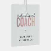 Geschenke für den Trainer nach Maß Ornament Aus Glas (Vorderseite Rechts)