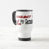Geschenke für deutsche Hirten Reisebecher (Vorderseite Links)