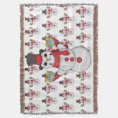 Geschenke für dich von Snowman Decke (Vorderseite Vertikal)