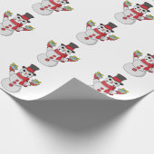 Geschenke für dich von Snowman Geschenkpapier (Ecke)
