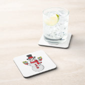 Geschenke für dich von Snowman Getränkeuntersetzer (Rechte Seite)