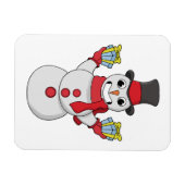 Geschenke für dich von Snowman Magnet (Horizontal)