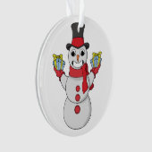 Geschenke für dich von Snowman Ornament (Vorderseite)