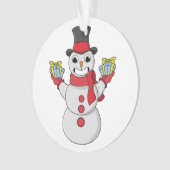 Geschenke für dich von Snowman Ornament (Vorderseite)