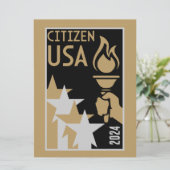 Geschenke für die amerikanische Staatsbürgerschaft (Stehend Vorderseite)