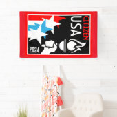 Geschenke für die amerikanische Staatsbürgerschaft Banner (Insitu)
