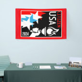 Geschenke für die amerikanische Staatsbürgerschaft Banner (Messeveranstaltung)