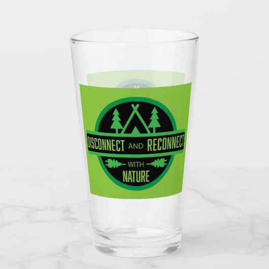 Geschenke für die beste Natur Glas (Vorderseite)