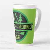 Geschenke für die beste Natur Milchtasse (Rechte Ecke)