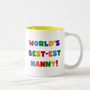 Geschenke für die besten Grußfarben der Welt Zweifarbige Tasse