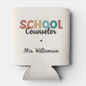 Geschenke für die Bewertung von Schulberatern Dosenkühler (Rückseite)