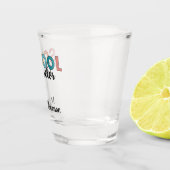 Geschenke für die Bewertung von Schulberatern Schnapsglas (Rechts)