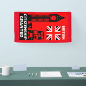 Geschenke für die britische Staatsbürgerschaft Banner (Messe)