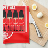 Geschenke für die britische Staatsbürgerschaft Geschirrtuch (Viertel Falte)