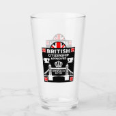 Geschenke für die britische Staatsbürgerschaft Glas (Vorderseite)