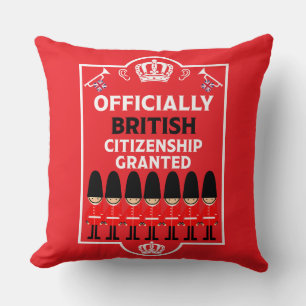 Geschenke für die britische Staatsbürgerschaft Kissen