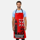 Geschenke für die britische Staatsbürgerschaft Schürze (Getragen)