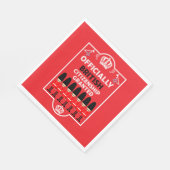 Geschenke für die britische Staatsbürgerschaft Serviette (Ecke)