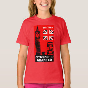 Geschenke für die britische Staatsbürgerschaft T-Shirt